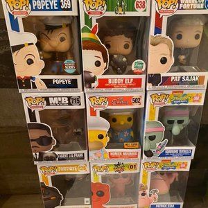 Funko Pop vinyl figures